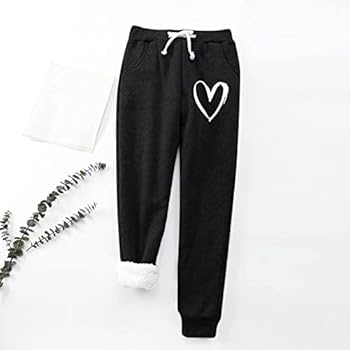 IQYU Warme vrijetijdsbroek voor dames, thermische broek