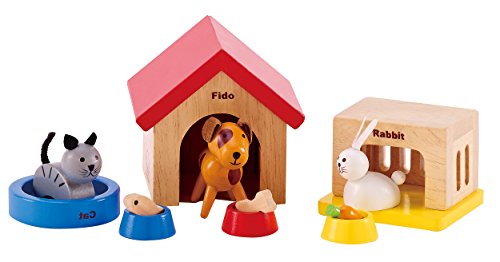 Hape Family Pets Wooden Dollhouse Animal Set - Image 3
