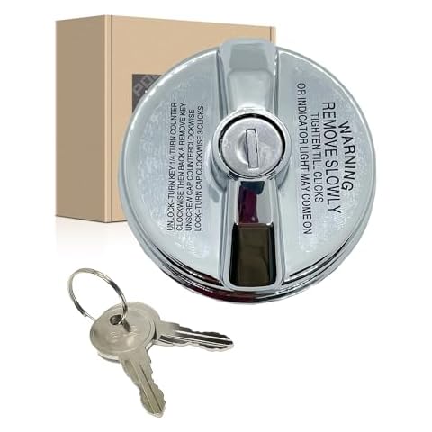 Locking Gas Cap,Lock Fuel Cap Replace10504 for Toyota 4Runner Camry Tundra Acura Tacoma Chevrolet Silverado Cover