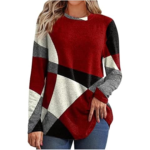 Women's Casual Long Sleeve Sweatshirt Tops Cover