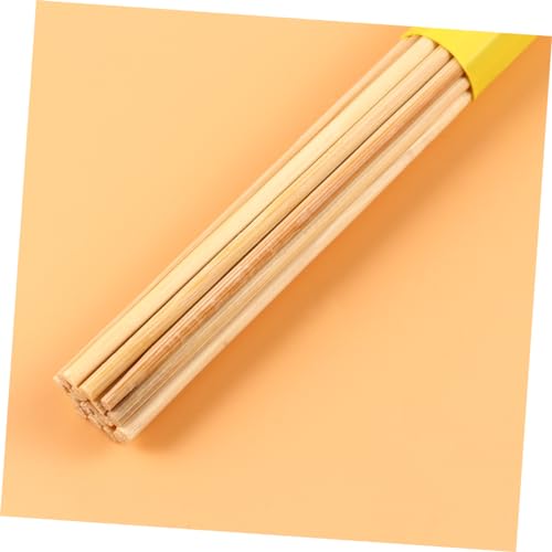 HEMOTON 1 par de baquetas de pincel de madera para batería Jazz y folk miniatura 6