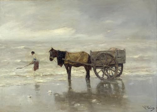 Renueva tus paredes vacías con el cuadro en lienzo Anton Mauve de 60x90cm