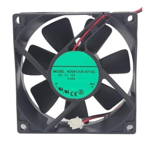 Ventilateur AD0812UX-A71GL 80mm extracteur d'air DC 12V pour refroidissement serveur