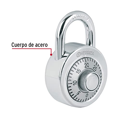 Candado Hermex combinación 11 Imagen adicional