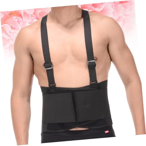 Faja lumbar elástica transpirable ajustable talla XL negra miniatura 3