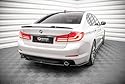 Maxton Design Heckspoiler Lippe für BMW 5er G30 Limousine (2017-2023) Hochglanz schwarz