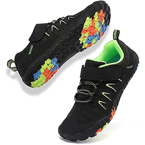 CIOR Kids Sneakers Boys Girls Lightweight Sport Shoes for Running Walking Water Shoes U121FTXXXHWWZ892.EL-Black-27 Cover