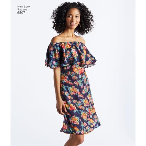 Patron couture robe femme Simplicity avec guide de coupe ajustable - 7