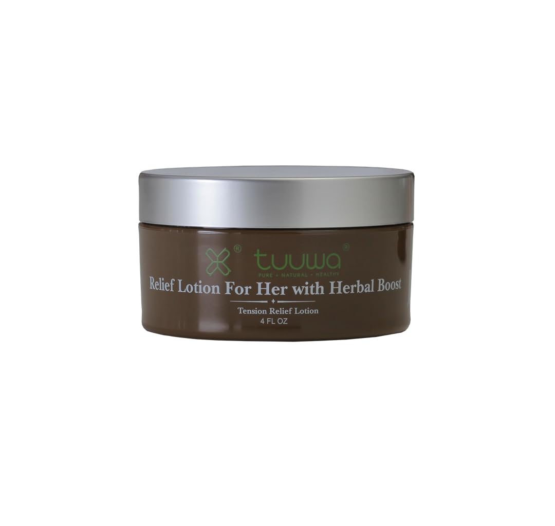 TUUWA Relief Lotion for her with Herbal Boost 4 oz