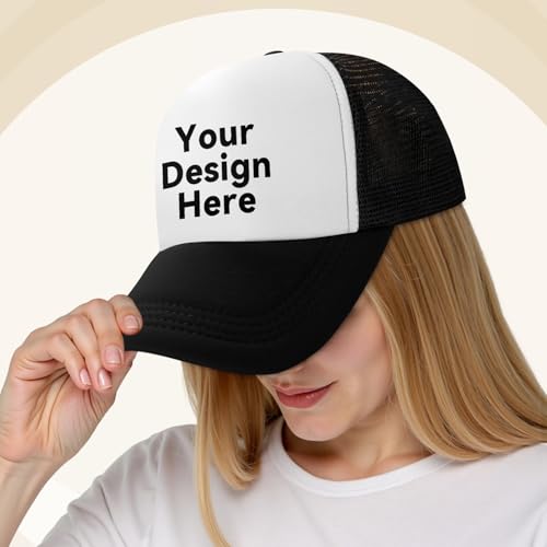 Image of Funny Trucker Hats,Trucker Hat Baseball Cap for Women Snapback Adjustable Hat Humor Gift Men