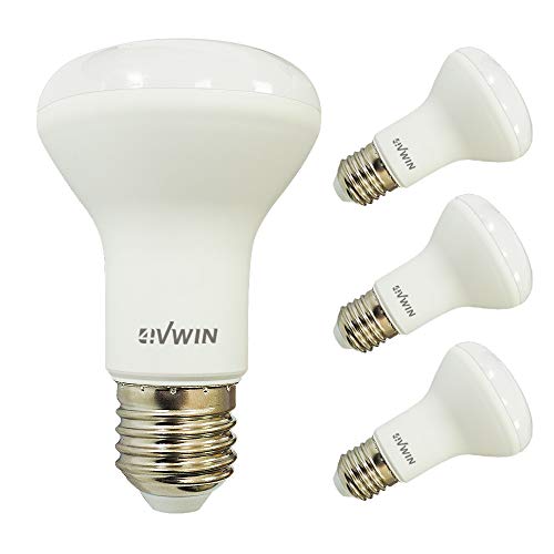 4vwin R63 Reflector E27 Bombilla LED 8W 6500K Blanco Frío 680lm 75W Equivalente Cover