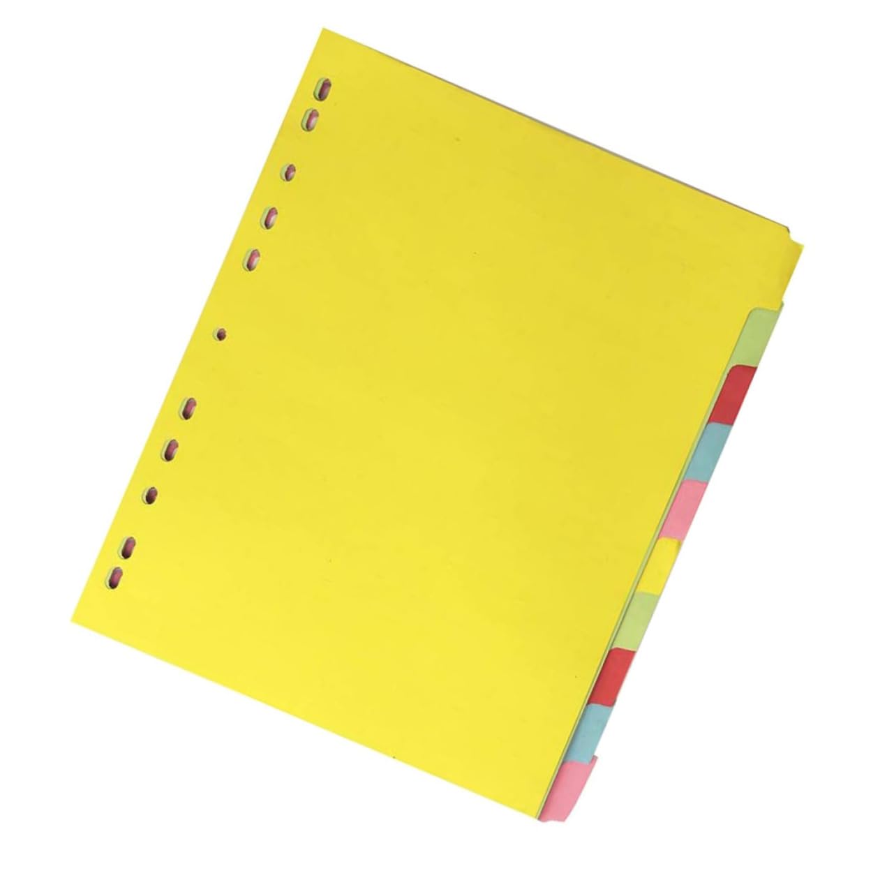 NUOBESTY 36pezzi Divisori Colorati Con Etichette Scrivibili Per Organizzazione Documenti e Quaderni Per Ufficio Scuola e Presentazioni