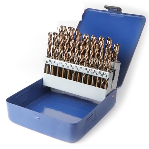 Forets M35 cobalt haute performance pour acier inoxydable et métaux