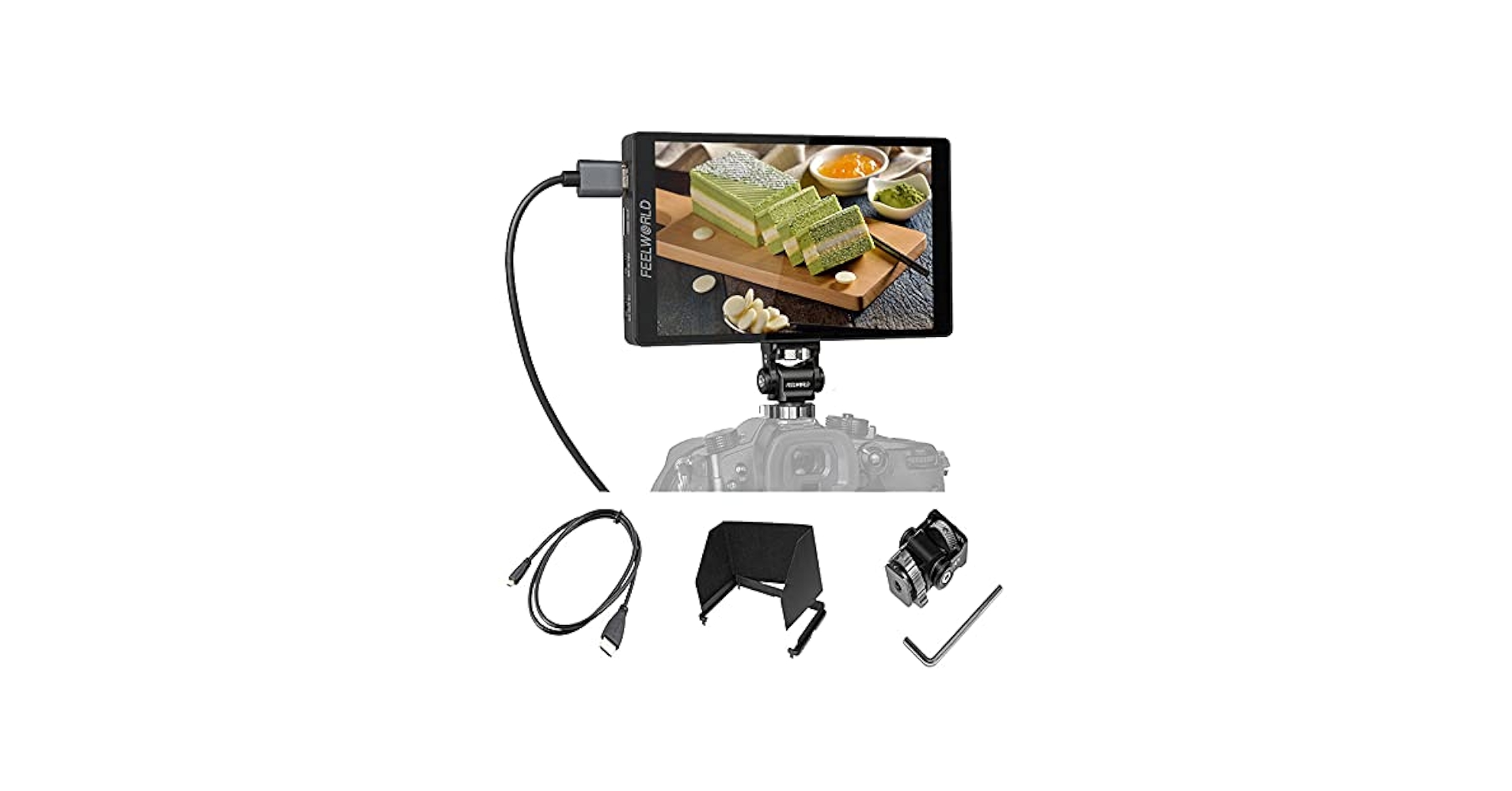 FEELWORLD F7PRO フィールドモニター　★おまけ付き Amazon.com : FEELWORLD F7 PRO 7 Inch Touch Screen DSLR