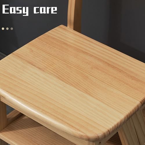 Escabeau et chaise échelle pliable gain de place pour petits espaces