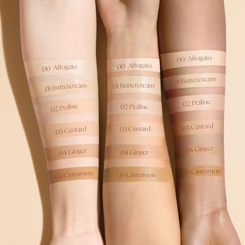 Image of Flawless Blurring Skin Tint, Buildable Medium Coverage, Squalane Hydrating, 12HR Oil Control Long Lasting, Lightweight Non-Cakey Makeup, Diverse Skin Tones (05 Cinnamon)
