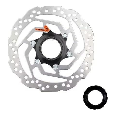 SM-RT10 Centerlock Disc Brake Rotor 160mm 180mm Stainless Steel Bicycle Resin Rotors Suitable for Road Mountain Bike (RT10-160mm) Cover