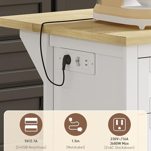 Meuble de rangement cuisine 150 cm pour optimiser l'espace et cuisiner