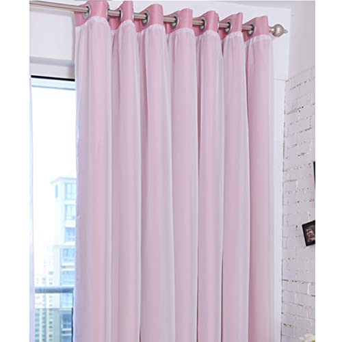 Cortinas opacas de doble capa confeccionadas con gasa transparente suave de tul, 1 ud 6