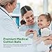 Spa Stix Cotton Balls. 500 Count Medium Size. Non Sterile Super Soft.,White