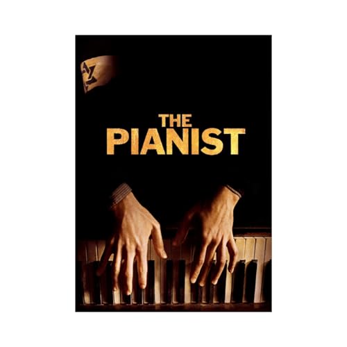 Image of BLINKART The Pianist (2002) Movie Poster 12x18 Inch | Unframed Wall Art Print on Premium 300 GSM Paper | Vintage Aesthetic Mid Century Film Decor for Bedroom, Living Room, Office
