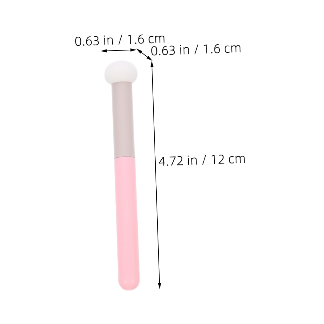 TOVINANNA 6pcs Mushroom Head Makeup Sponge Brush Multi Functional Concealer Brush for Women Easy to Hold Use for Foundation Eye and Powder present for Makeup Lovers