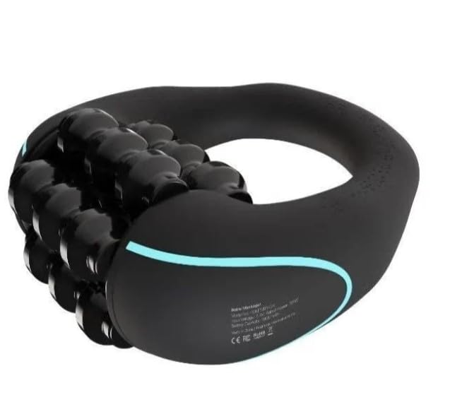 AKSH Premium Electric Body Roller Massager – Handheld Deep Tissue Trigger Point Massage Tool for Muscle Recovery, Plantar Fasciitis, & Pain Relief – USB Rechargeable