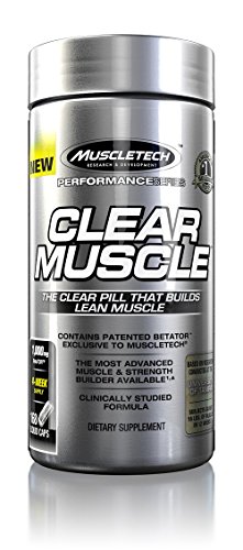 MuscleTech Clear Muscle Post Workout Recovery and Strength Builder, Amino Acid & Muscle Recovery Supplement, 168 Count
