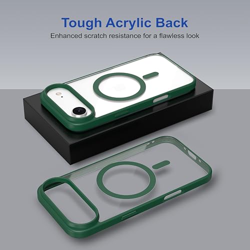 Image of amazon basics Back Case Cover for iPhone 17 Air | Scratch-Resistant Back Cover | Forest Green