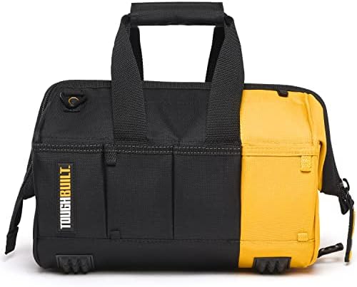 TOUGHBUILT TOU-60-12 TB-60-12 12" Massive Mouth Bag, Black/Yellow