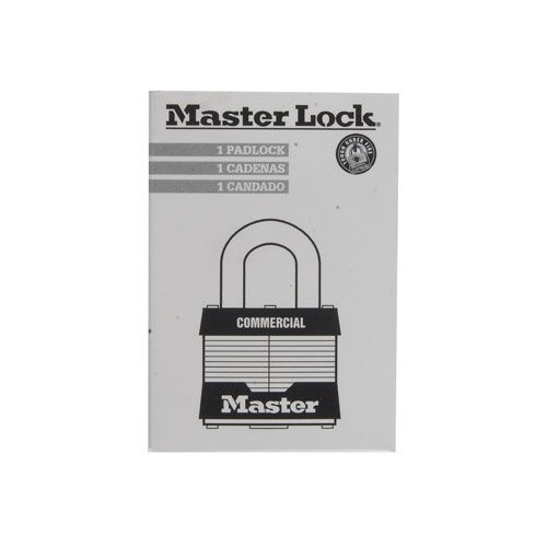 Image of Master Lock Padlock 1-9 /16 inch 9 /32 inch Dia. 3 /4 inch Ka To Series 3381 Boxed