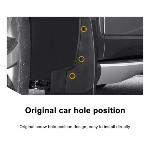 Guardabarros para Tesla Model Y 2025 flexible de alta calidad 6