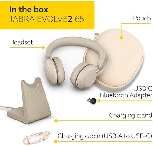 Jabra Evolve2 65 Wireless PC Headset 