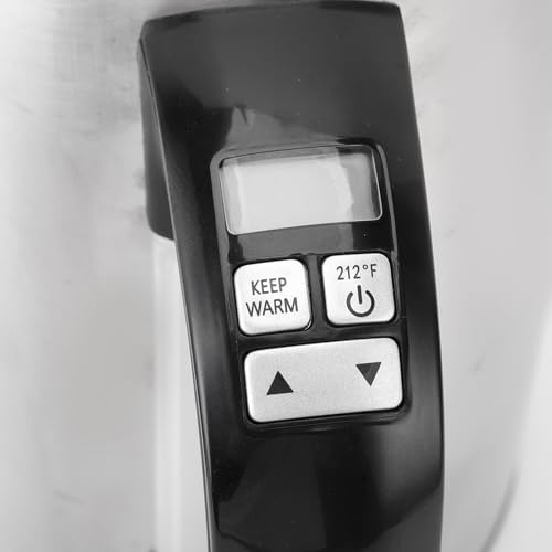 Tetera eléctrica TARSHYRY 1500W con control de temperatura LED miniatura 6