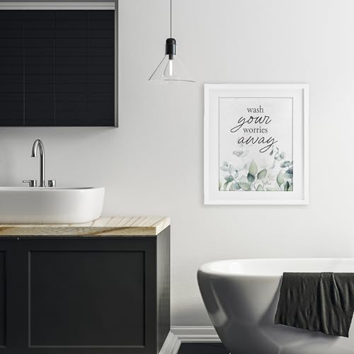 Affiche encadrée feuilles d'herbes et bouleau Stupell Industries 53x43 cm - 2