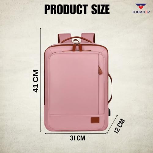 Image of Stylish Laptop Backpack for Men & Women with USB Charging Port, Compatible Laptop 15.5-inch