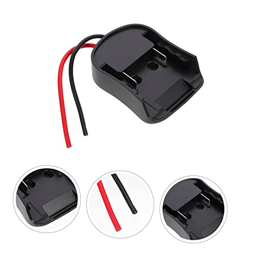 DOITOOL 4 peças adaptador de bateria adaptador elétrico adaptador de bateria para conversor de energ