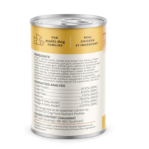 CANIDAE All Life Stages Dog Wet Food Made with Chicken & Rice, 13 oz by CANIDAE