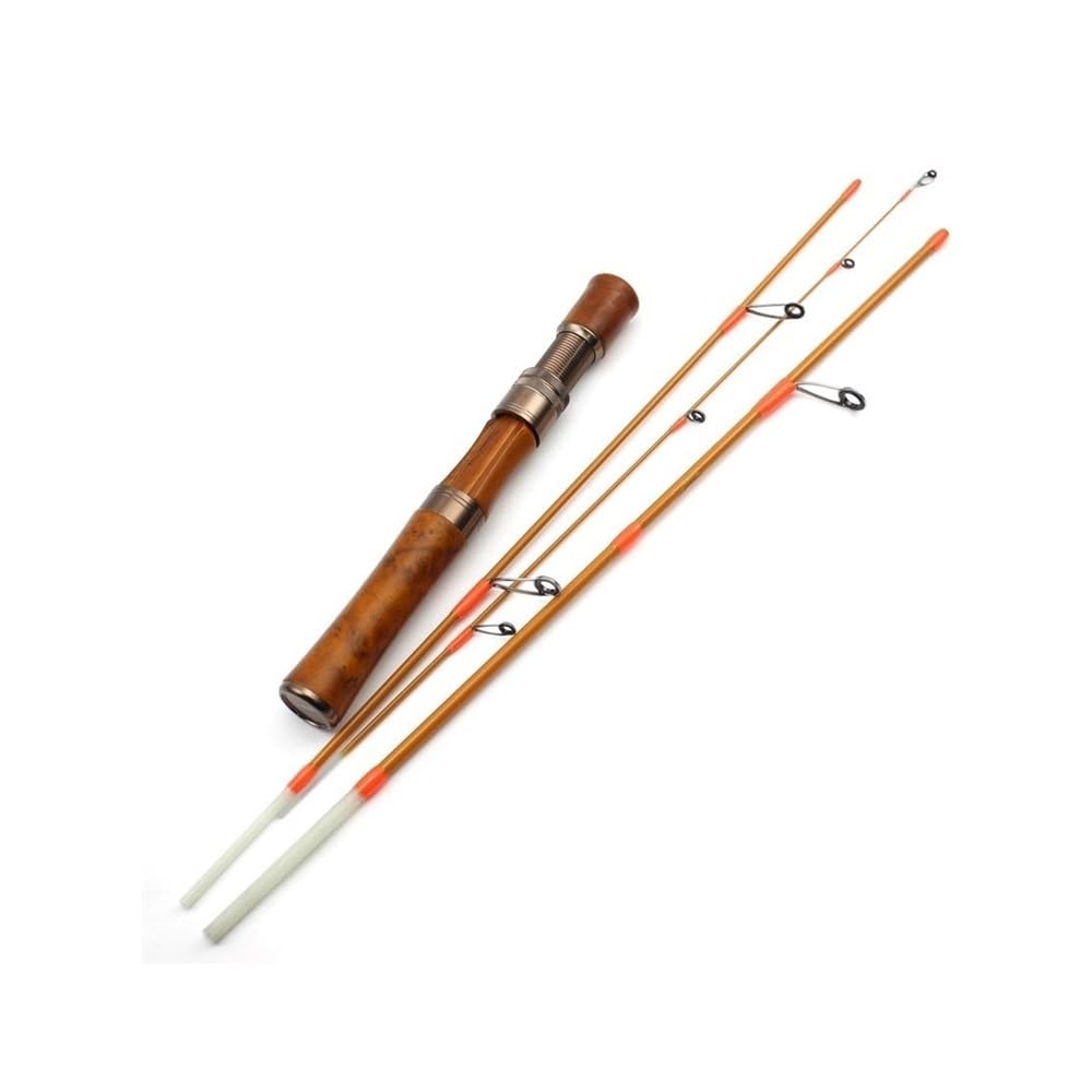 Viajes Caña de Pescar Ultraligera Ul Slow Lure 1,4 m, caña,5 a 8 g con Puntas sólidas ultraligeras for Trucha y Arroyo Agua Dulce