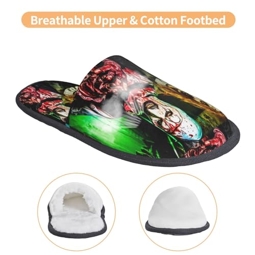 Terri-Fier Fuzzy Slippers House Shoes Indoor Cotton Slippers Winter Plush Warm Slipper4