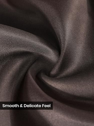 Image of BEYOUNG Regular Fit Formal Satin Shirt for Men | Full Sleeves | Men's Stylish Satin Silk Shirt | Formal Shirt | Buttondown Collar | Satin Solid Shirt for Men