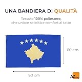 Zoom IMG-1 bandiera kosovo 90x60cm kosovara 60 Zoom IMG-1 bandiera kosovo 90x60cm kosovara 60