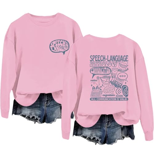Speech Language Pathologist Sweatshirt SLP Sweatshirt Speech Therapy Shirt For Speech Language Pathologist SLP Sweatshirt