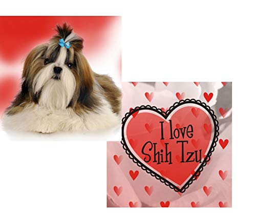 Almofada Pet de Raças Shih Tzu SS Pets para Cães, 45x45cm