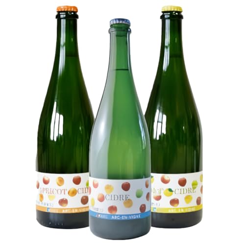 [アルカンヴィーニュ]シードル 3種セット(プレーン・ゆず・アプリコット) ギフト お酒 飲み比べ プレゼント お取り寄せ 美味しい りんご 醸造酒 お中元 お歳暮 国産 信州 長野県東御市