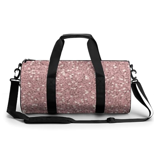 Sac de sport paillettes roses pour ranger toutes vos affaires de gym