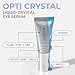 COSMEDIX Under Eye Serum for Dark Circles & Puffiness, Opti Crystal - Lifting & Firming Liquid Serum for Fine Lines & Wrinkles - Brightening, Moisturizing, & Hydrating Anti Aging Eye Puffy Bags Serum