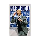 GJHTQLP Pep Guardiola Leinwand-Poster, Wandkunst, 