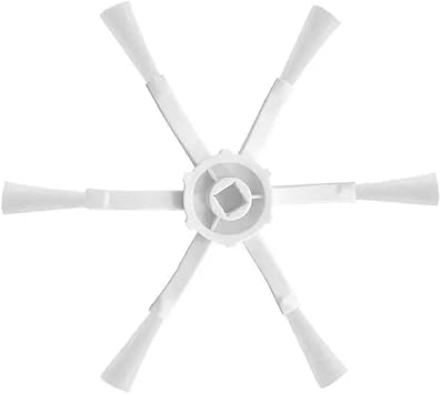 Beyaz Dreame Vacuum Mop D9 D9 Max Dreame Bot L10 Dreame L10 Pro 2 Adet 6 Kollu Yan Fırça,1 Adet Ana Fırça,2 Adet Hepa Filtre Yedek Parça Seti Dreame Vacuum Mop D9/D9Max L10/L10 Pro ile uyumlu