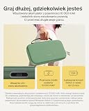 Belkin Gaming Etui Ładujące Pro do Nintendo Switch 2 z Powerbankiem 10 000 mAh, Torba Podróżna z Uchwytem na AirTag, Miejsce na 12 Kart z Grami, Ładowanie w Etui, Twarda Obudowa – Zielone